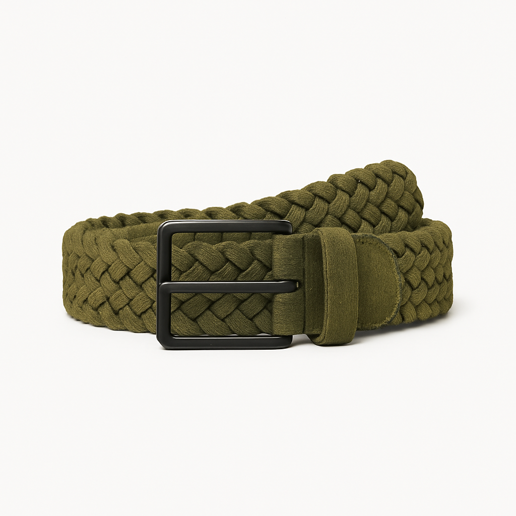 Woven Suede Belt - Arvolden Belts